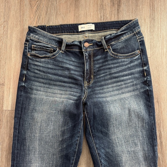 Buckle BKE Victoria Universal Fit Mid-Rise Bootcut Blue Jeans Womens Size 30 - Picture 2 of 12